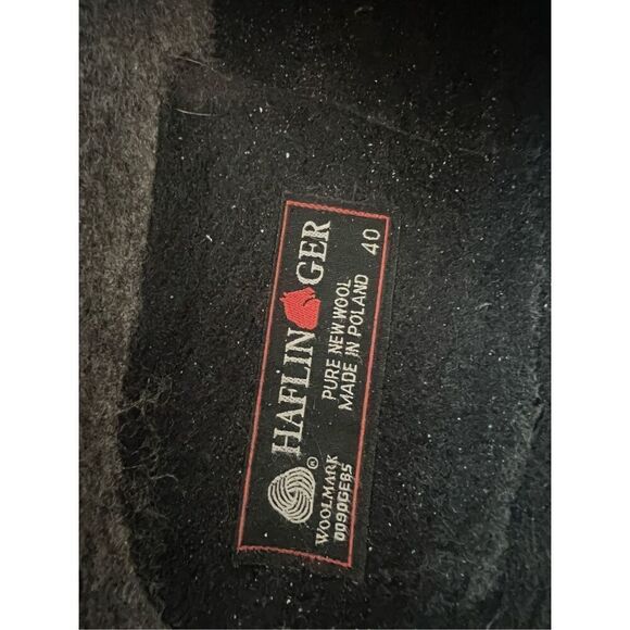 Haflinger Woman’s Slip On Clog Slippers Pure New Wool Size 40 - Picture 13 of 16